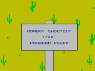 Cowboy Shootout (1983)(Micro Power)[16K] Rom
